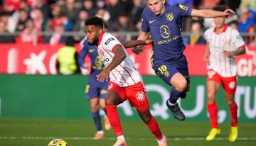 Julián Álvarez sigue «seco» en la Liga de España y Nico González se lesionó, pero Atlético de Madrid ganó para mantener su levantada