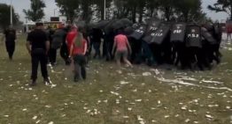 El árbitro Andrés Merlos fue a dirigir la final de la Liga de Casilda y terminó en escándalo: el video de las agresiones