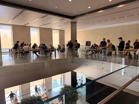 Primera planta de Apple Paseo de Gracia