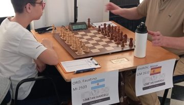 Los prodigios del ajedrez argentino, de parabienes: Faustino Oro entabló con el legendario Alexei Shirov e Ilan Schnaider venció a Sandro Mareco