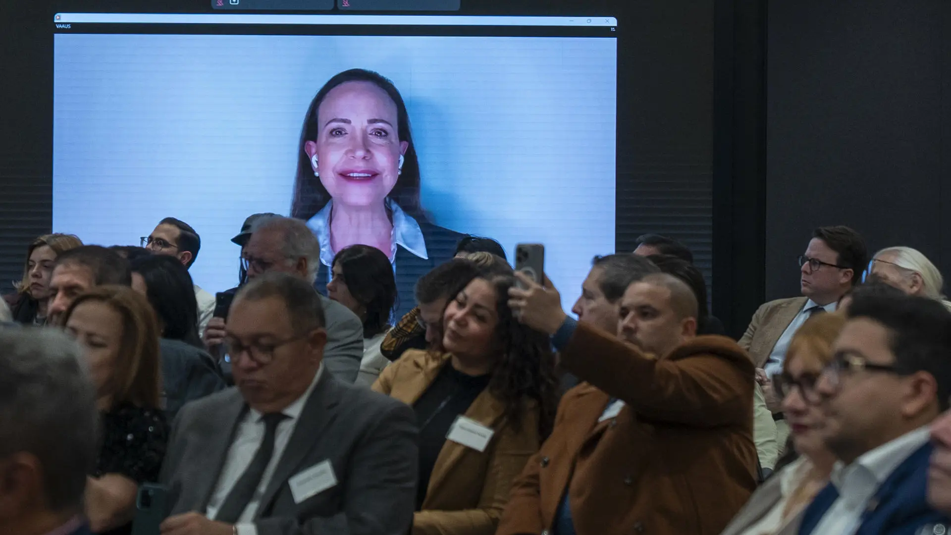 Machado afirma en un evento virtual en Nueva York que la transición en Venezuela es «inevitable»