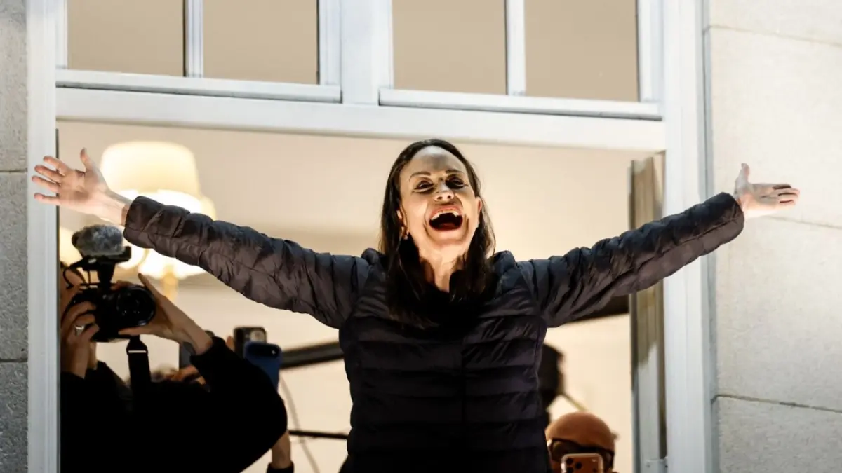 Machado revela apoyo de EU para salir de Venezuela