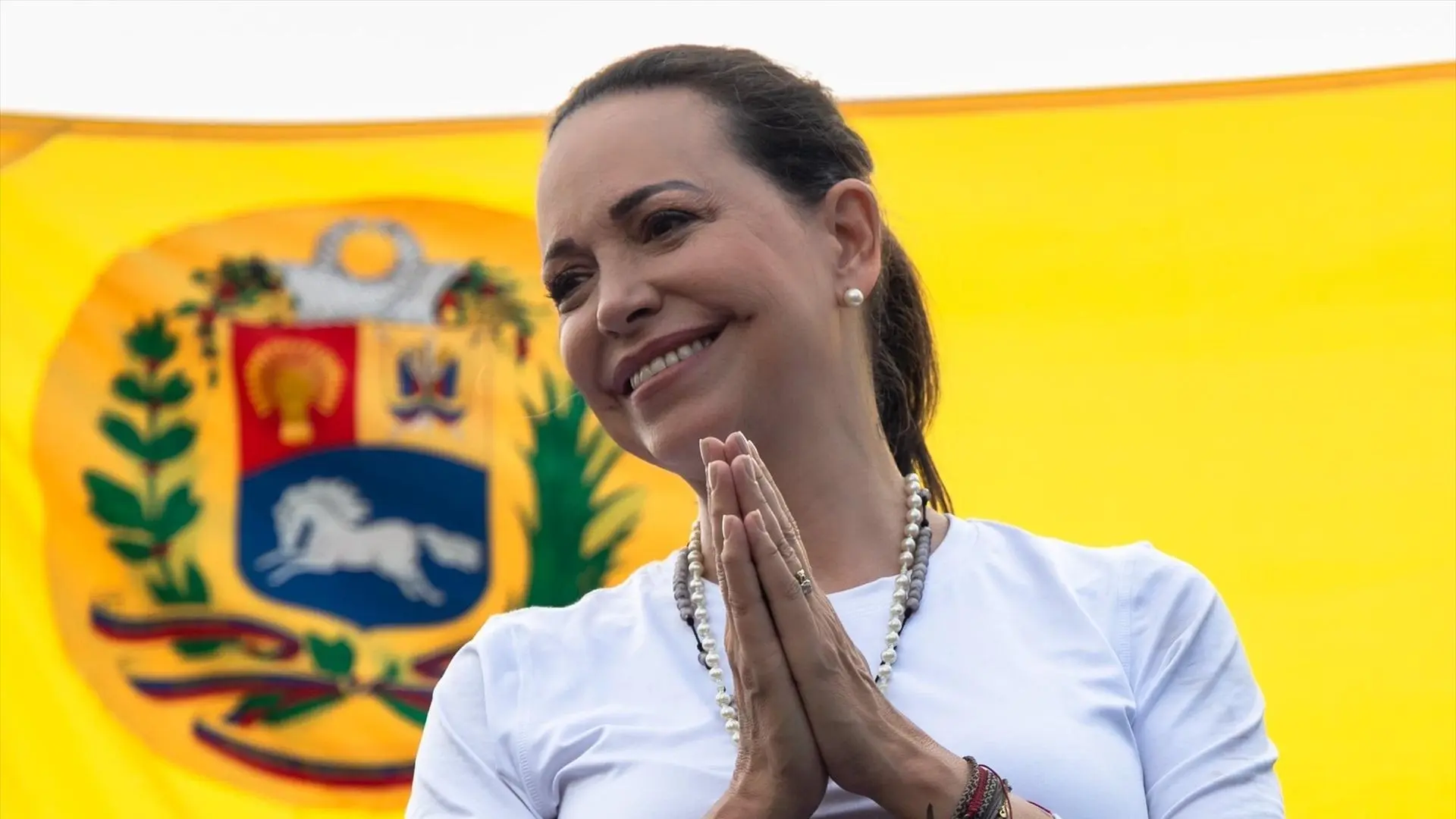 María Corina Machado afirma que para conseguir la «libertad» en Venezuela «hace falta ejercer la fuerza»