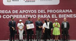 Entrega Gobierno del Edomex apoyo económico a 187 cooperativas para respaldar proyectos productivos comunitarios