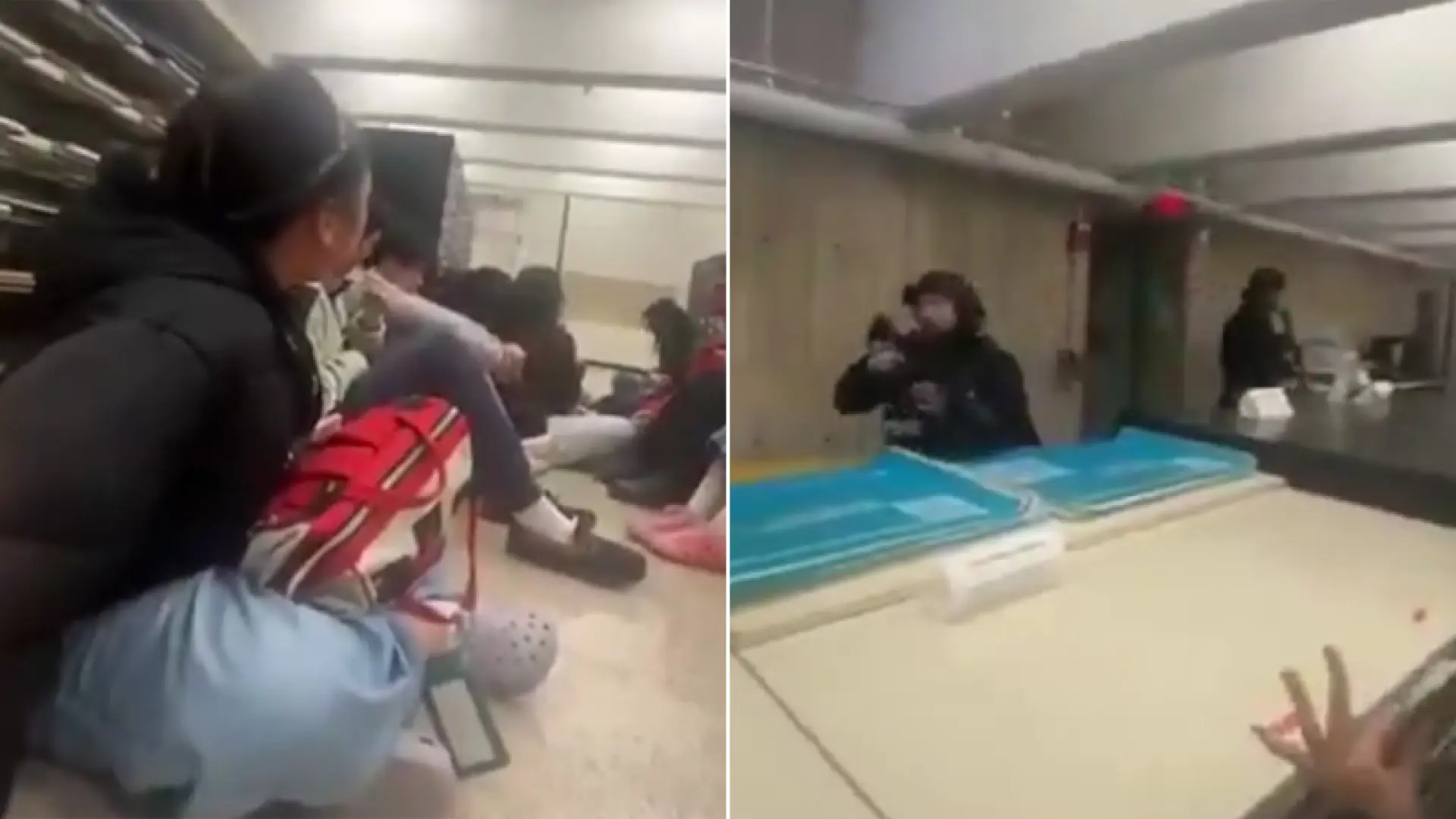 «¡¡Manos arriba!!»: el tenso momento en el que la policía entra en la Universidad de Brown tras el tiroteo