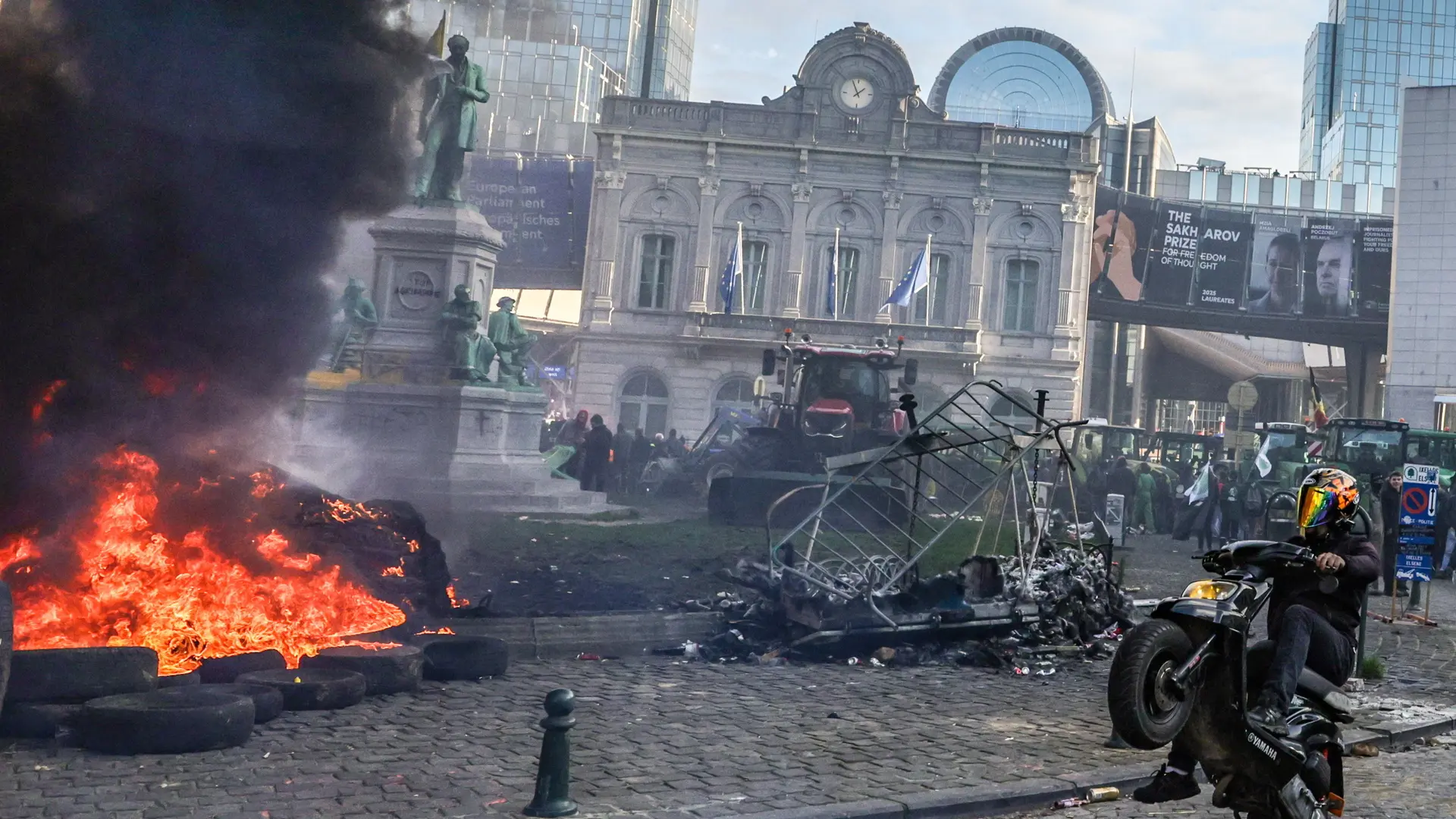 La semana de las frustraciones en la UE: ni pacto del Mercosur, ni acuerdo para usar los activos rusos… y la calle en llamas