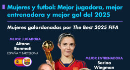 Mujeres y futbol: Mejor jugadora, mejor entrenadora y mejor gol del 2025