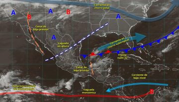 Clima en México este 20 de diciembre: lluvias intensas en el sureste y calor en el norte