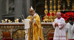 Así fue la primera misa de Navidad del papa León XIV en el Vaticano