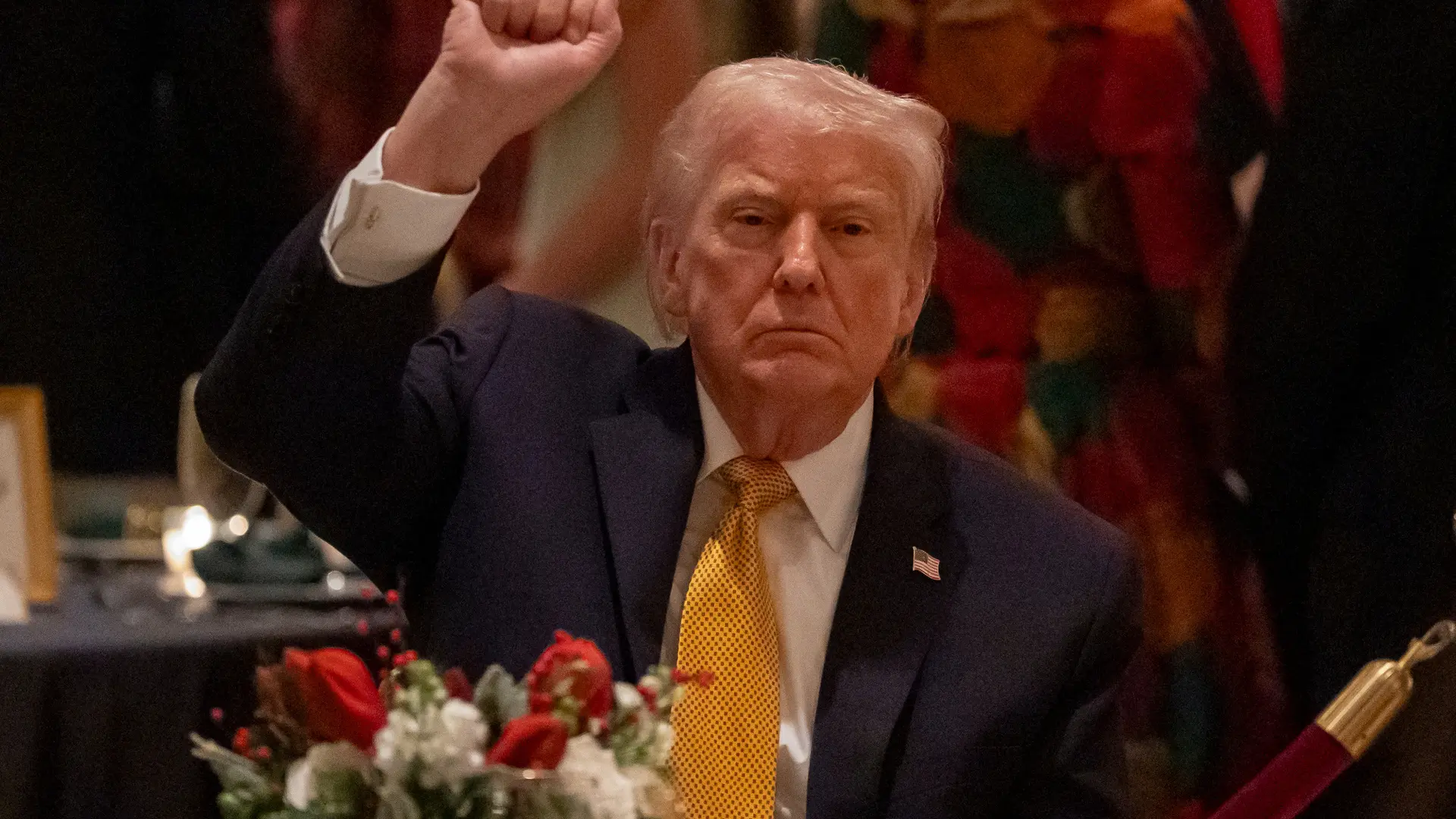 Trump desea «Feliz Navidad a todos, incluida la escoria de la izquierda radical»