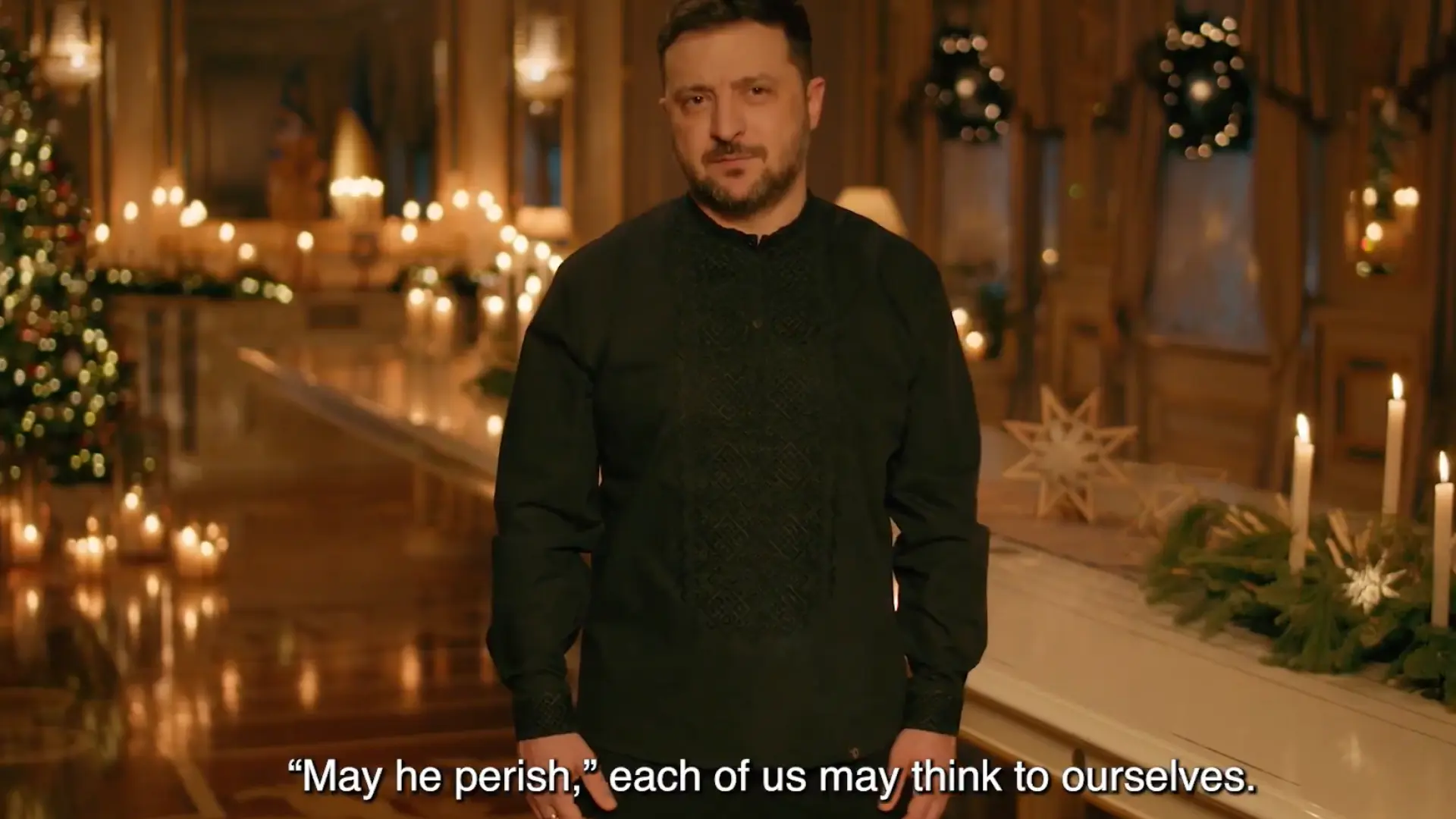 «Que se muera», el enigmático deseo de Zelenski en su discurso navideño