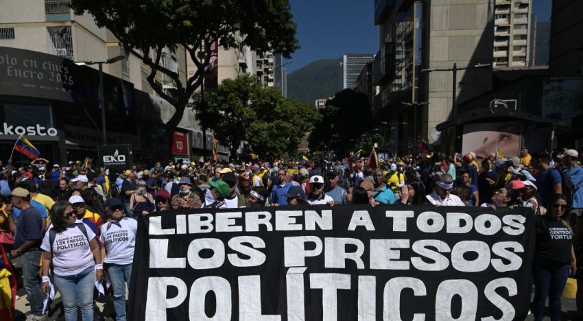Venezuela libera a 60 detenidos tras las elecciones presidenciales en 2024