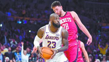 LeBron James extendió récord de partidos navideños en NBA