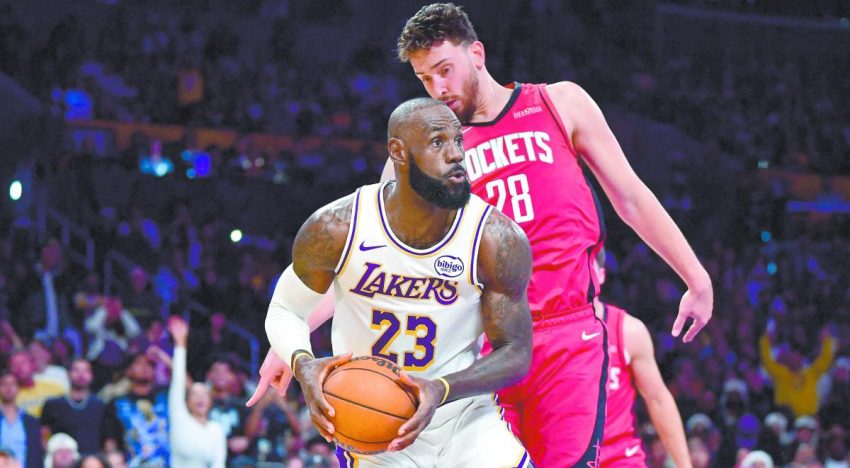 LeBron James extendió récord de partidos navideños en NBA