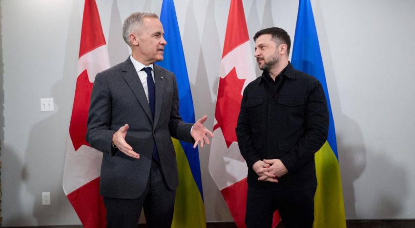 La paz en Ucrania requiere «una Rusia dispuesta» a cooperar: Mark Carney