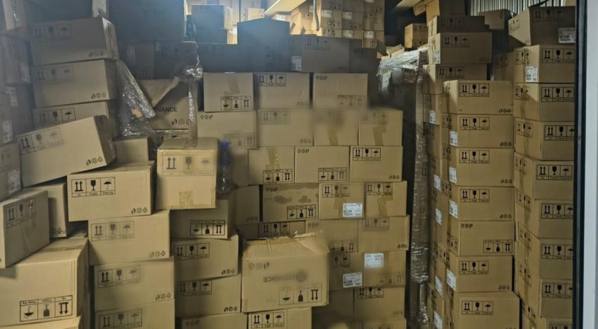 Recuperan mercancía robada en la alcaldía Miguel Hidalgo tras robo a transporte de carga en Michoacán