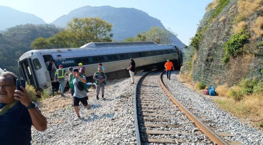 Se descarrila el Tren Interoceánico en Oaxaca; viajaban 250 personas