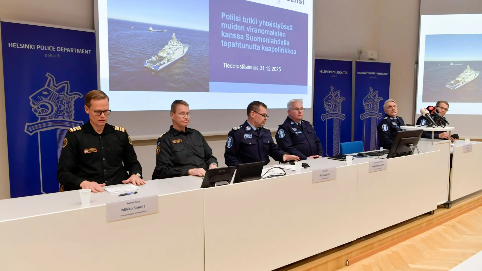 Finlandia denuncia daños en un cable submarino que conecta con Estonia y detiene a un barco anclado en las inmediaciones