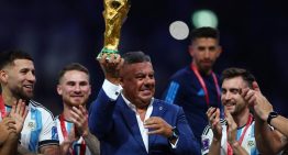 En medio del escándalo de la AFA, Chiqui Tapia sacó pecho desde Qatar: «Acá ganamos la tercera, vamos por la cuarta»