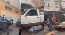 VIDEO: los mecánicos se apoderan de la vía pública en Propatria