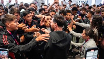 Messi Cup: bajo la mirada de Lionel, Inter Miami goleó a Newell's y a River se lo empató el Barcelona sobre la hora