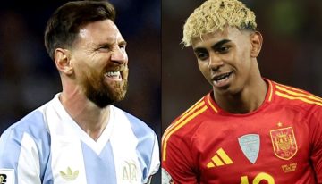 Lionel Messi contra Lamine Yamal: el primer duelo entre la leyenda y el futuro será en la Finalissima