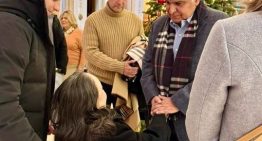 VIDEO: presidente panameño saludó a familiares de María Corina Machado tras su llegada a Oslo