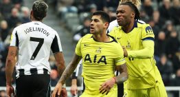 Cuti Romero tuvo su noche soñada con el Tottenham: golazo de palomita y chilena en el último minuto para empatarle al Newcastle