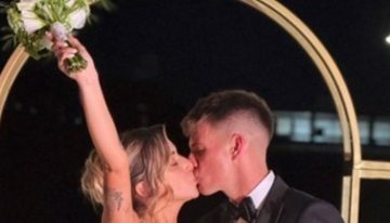 Todas las fotos del casamiento de Kevin Zenón: los compañeros de Boca que asistieron y dos invitados sorpresa con el Paraná de fondo