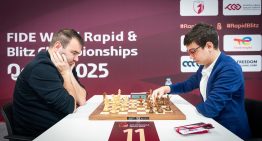 Faustino Oro, en el Mundial de ajedrez a ritmo rápido: cuatro partidas contra «tiburones» top 20, puro aprendizaje contra los mejores