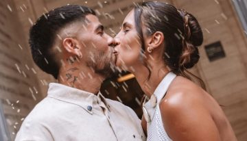 En medio del escándalo con la AFA se casó el hijo de Chiqui Tapia: la espectacular boda de Iván y Micaela, su novia deportista