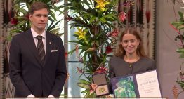 Hija de María Corina Machado recibe en su nombre el Premio Nobel de la Paz