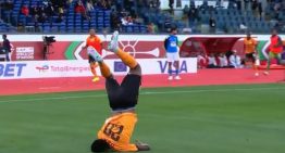 Copa África 2025: un jugador de Zambia casi se rompe el cuello al festejar el empate agónico vs Mali