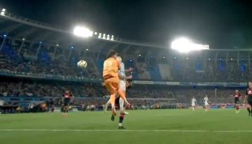 La polémica del Cilindro que casi cambia la historia: Racing reclamó un penal «a lo Neuer contra Higuaín» pero todo terminó con la expulsión de Martirena