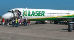 Laser volvió a suspender sus vuelos a Madrid hasta esta fecha