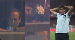 Racing y lo que no se vio de la dolorosa derrota ante Estudiantes: Francella sin reacción, Milito en cuero y el «es un pelotudo» de Costas