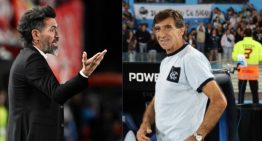 Gustavo Costas vs Eduardo Domínguez, la guerra de opuestos en la final entre Racing y Estudiantes de La Plata