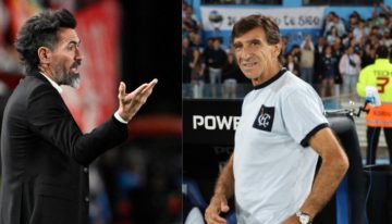 Gustavo Costas vs Eduardo Domínguez, la guerra de opuestos en la final entre Racing y Estudiantes de La Plata