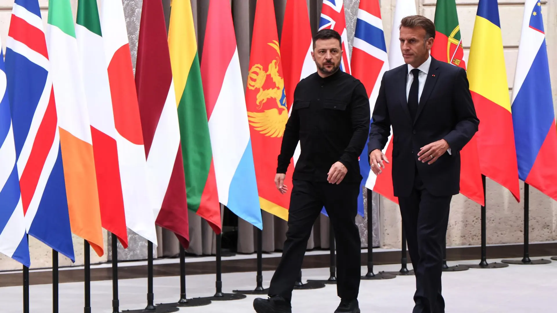 Los socios europeos de Ucrania se reúnen en París para empezar a concretar las garantías de seguridad que le prometen a Zelenski