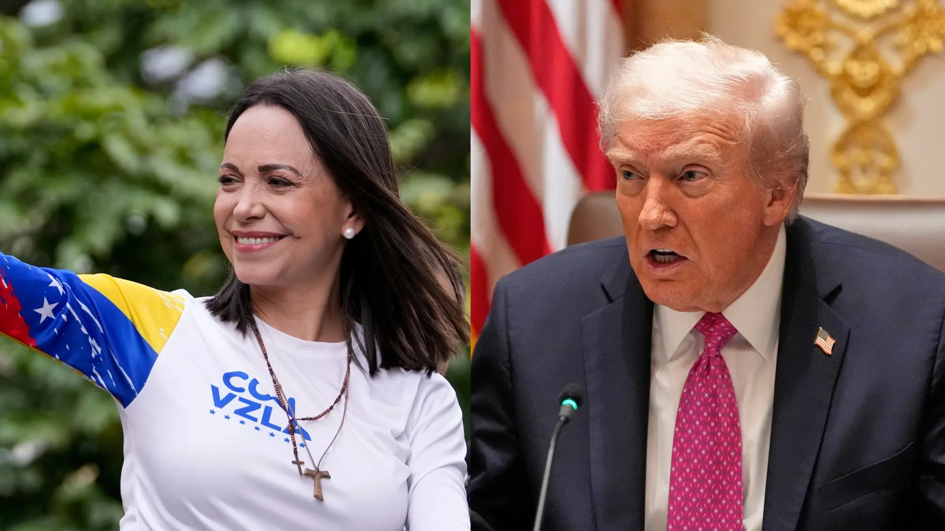 Reunión de Trump y Machado, en directo | La opositora venezolana llega a la Casa Blanca para su primera reunión con el presidente