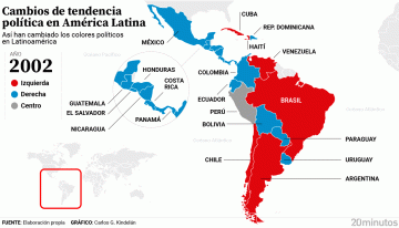El viraje a la derecha de América Latina: un «cambio de ciclo» que podría acentuarse en 2026 por las elecciones en otros cinco países