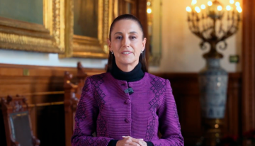 Sheinbaum reafirma su compromiso con México en mensaje de Año Nuevo 2026