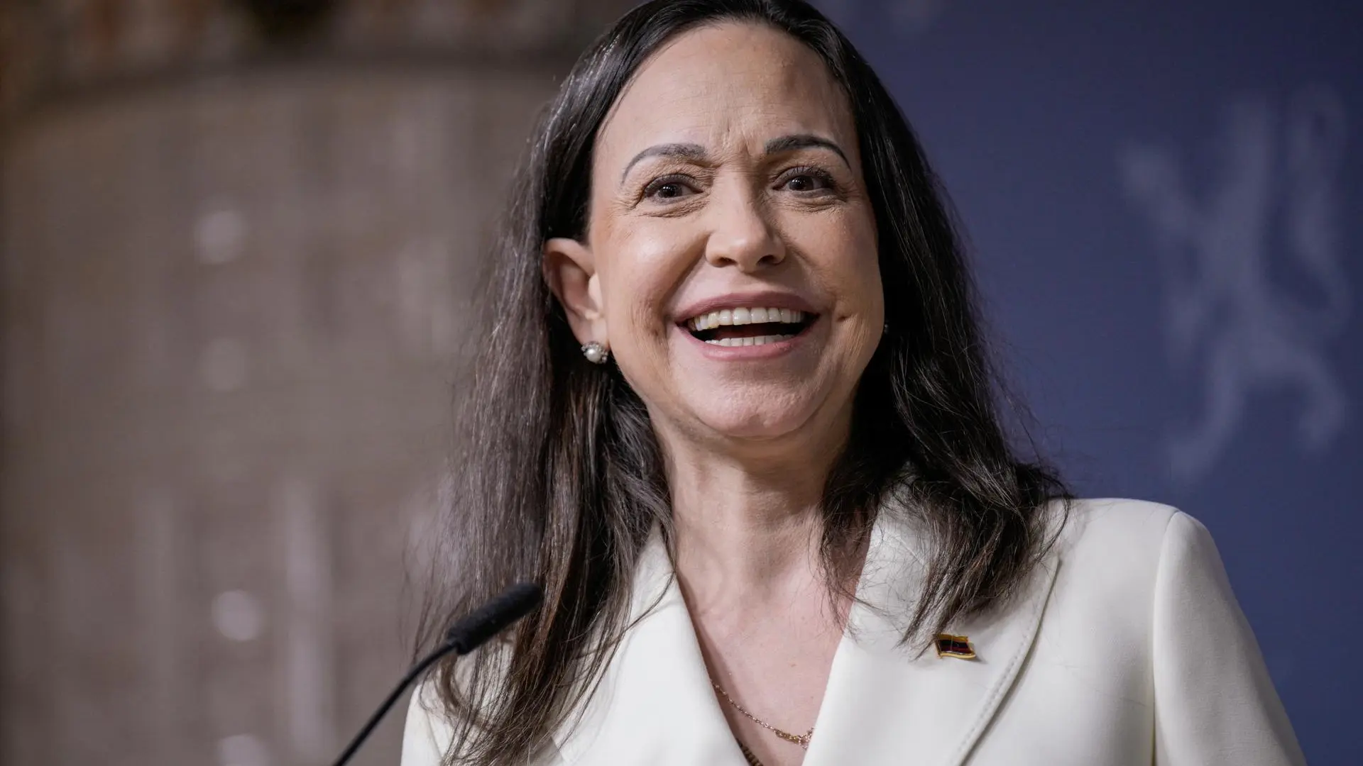 Machado considera «absolutamente temporal» el Gobierno de Delcy Rodríguez en Venezuela