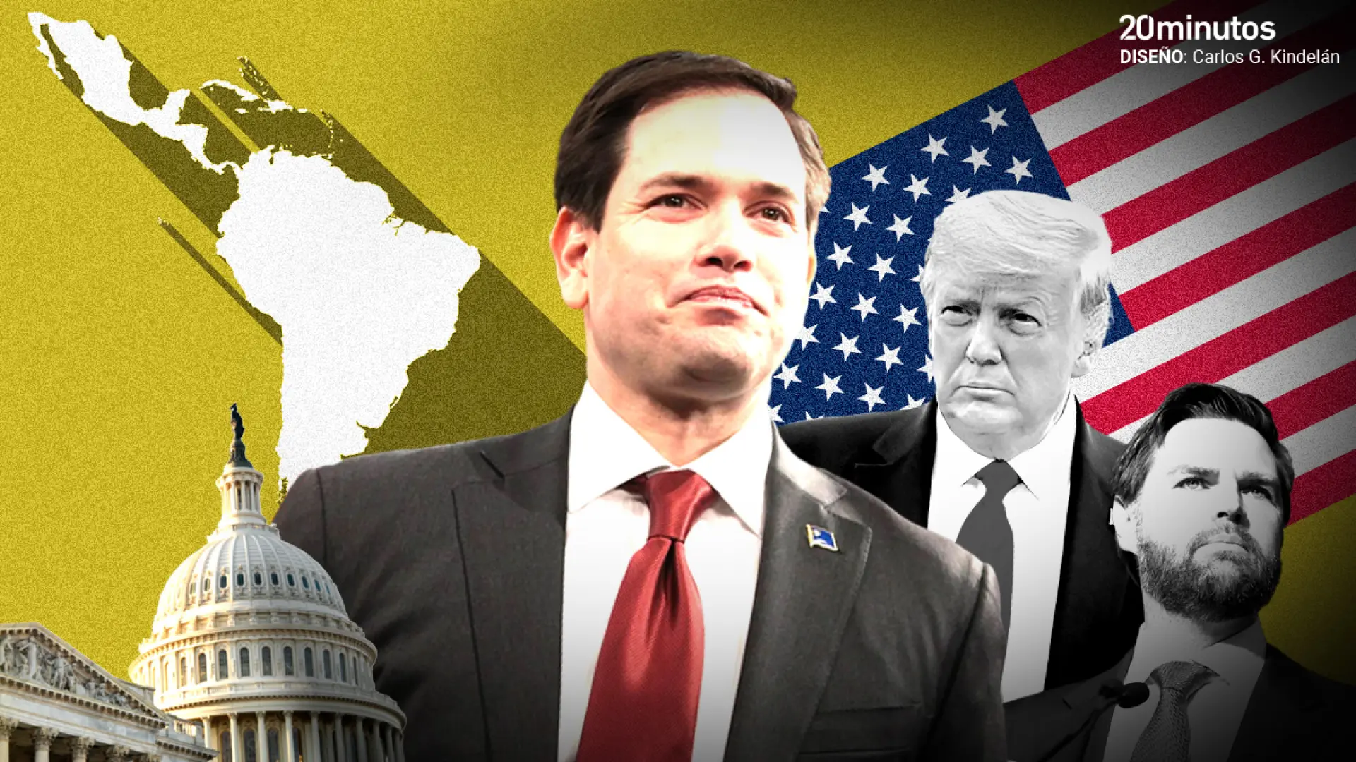 Marco Rubio gana 'momentum' con Venezuela y adelanta a JD Vance en la carrera por la sucesión futura de Trump