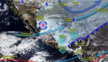 SMN advierte de lluvias torrenciales e intensas en 13 estados y nieve en 7 entidades más