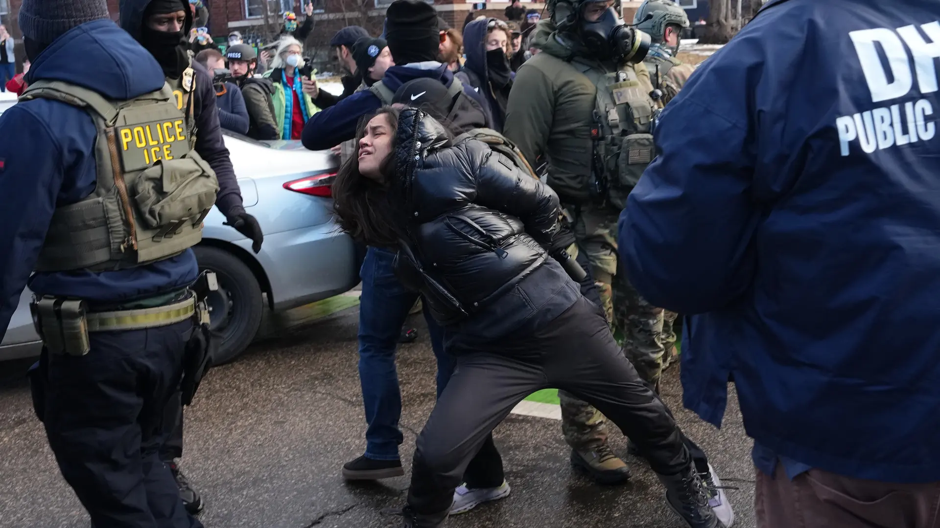 Detenidas 12 personas en las últimas horas en protestas contra el ICE en Minneapolis