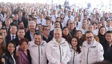 Anuncian Bedolla y Zoé Robledo construcción de hospital de especialidades del IMSS en Michoacán