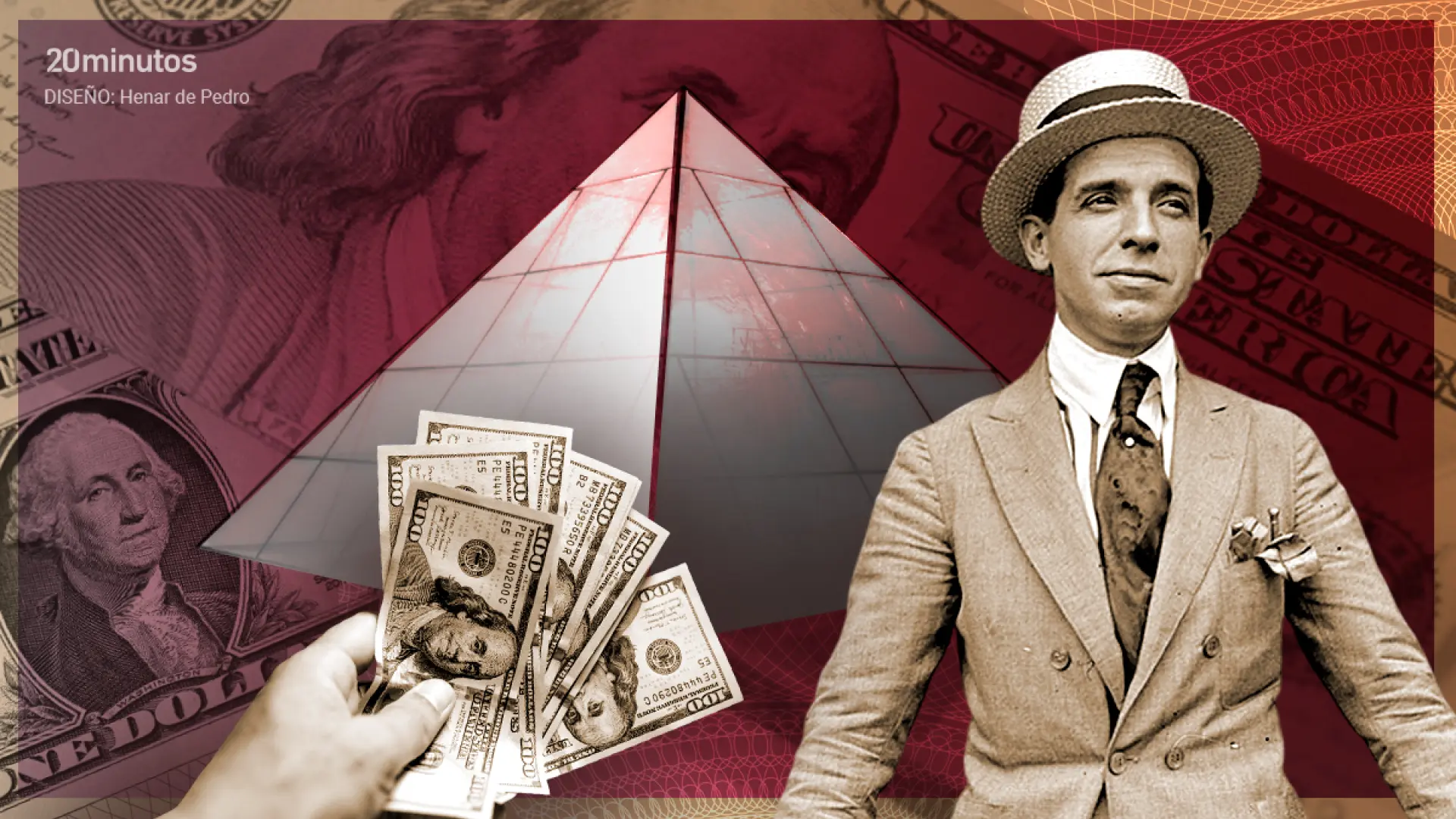 ¿Cómo conseguir 20 millones en pocos meses? Así actuaba Carlo Ponzi, el mago de la estafa piramidal