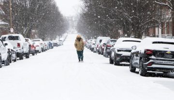 Gigantesca tormenta de nieve y hielo azota a Estados Unidos