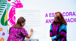 Firma Clara Brugada decreto para la creación de la Universidad de las Artes